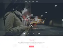 دانلود قالب فتوشاپ سایت و کارت ویزیت PH