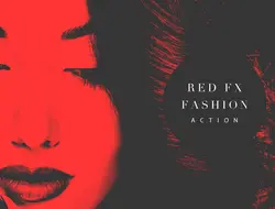 دانلود اکشن فتوشاپ Red FX 8642459