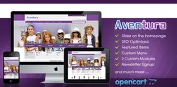 دانلود قالب فروشگاهی اپن کارت Aventura
