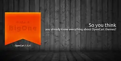 دانلود قالب فروشگاهی اپن کارت BigOne