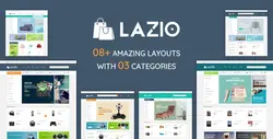 دانلود قالب فروشگاهی اپن کارت Lazio