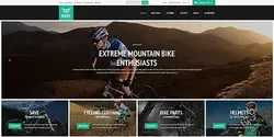 دانلود قالب فروشگاهی اپن کارت تجهیزات دوچرخه سواری Cycling Equipment