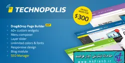 دانلود قالب فروشگاهی اپن کارت راست چین Technopolis