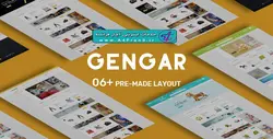 دانلود قالب فروشگاهی پرستاشاپ Gengar