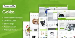 دانلود قالب فروشگاهی پرستاشاپ Gokko