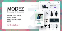 دانلود قالب فروشگاهی پرستاشاپ MODEZ