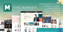 دانلود قالب فروشگاهی پرستاشاپ TheManier