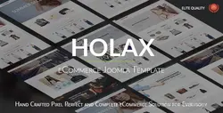 دانلود قالب فروشگاهی جوملا Holax راست چین