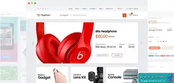 دانلود قالب فروشگاهی جوملا MegaDeal II