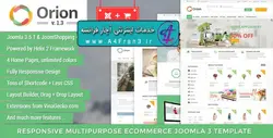 دانلود قالب فروشگاهی جوملا ORION راست چین