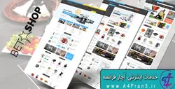 دانلود قالب فروشگاهی جوملا Vina BetaShop