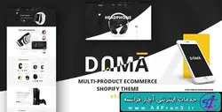 دانلود قالب فروشگاهی شاپیفای Dama