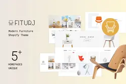 دانلود قالب فروشگاهی شاپیفای Fiturj