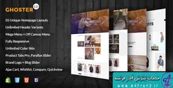 دانلود قالب فروشگاهی شاپیفای Ghoster