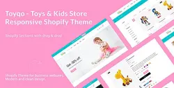 دانلود قالب فروشگاهی شاپیفای اسباب بازی Toyqo