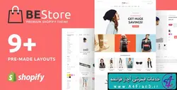 دانلود قالب فروشگاهی شاپیفای راست چین BEStore