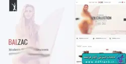 دانلود قالب HTML فروشگاهی Balzac