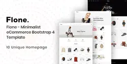 دانلود قالب HTML فروشگاهی Flone