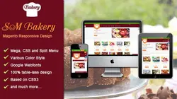 دانلود قالب فروشگاهی مجنتو SM Bakery