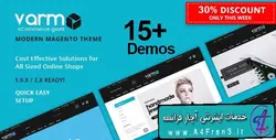 دانلود قالب فروشگاهی مجنتو راست چین Varmo