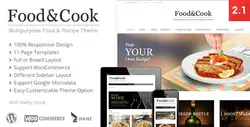 دانلود قالب وردپرس آشپزی Food – Cook