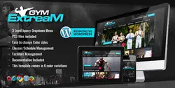 دانلود قالب وردپرس سایت باشگاه بدنسازی Gym Extream