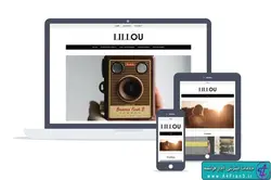 دانلود قالب وردپرس مینیمال Lillou