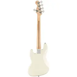 گیتار بیس Squier Affinity Jazz Bass V Maple – Olympic White