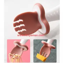 قاشق و چنگال نرم محافظ دار