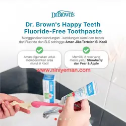خمیر دندان دکتر براون طعم دار Dr Browns