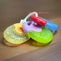 دندانگیر 3 عددی آبدار و حلقه دار qutie