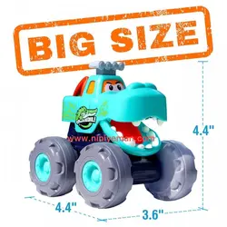 ست 3 عددی ماشین هیولا هولی تویز huile toys