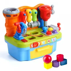 اسباب بازی میز ابزار آموزشی موزيکال هولی تويز Huile Toys