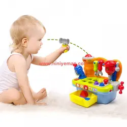 اسباب بازی میز ابزار آموزشی موزيکال هولی تويز Huile Toys