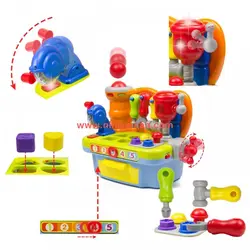 اسباب بازی میز ابزار آموزشی موزيکال هولی تويز Huile Toys