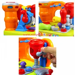 اسباب بازی میز ابزار آموزشی موزيکال هولی تويز Huile Toys