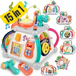 اسباب بازی هرم هوش موزیکال هولی تویز Huile Toys