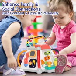 اسباب بازی هرم هوش موزیکال هولی تویز Huile Toys