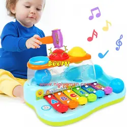 اسباب بازی موزیکال بلز و چکش هولي تويز Huile Toys