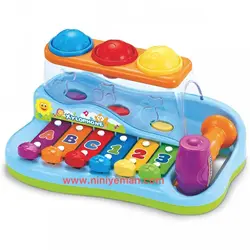 اسباب بازی موزیکال بلز و چکش هولي تويز Huile Toys