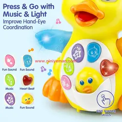 اسباب بازی اردک موزیکال هولی تویز Huile Toys