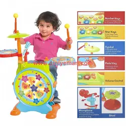 اسباب بازی موزیکال ست جاز و درام هولی تویز hola toys