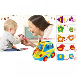 اسباب بازی موزیکال ماشین فیلی هولی تویز hola toys مدل 896