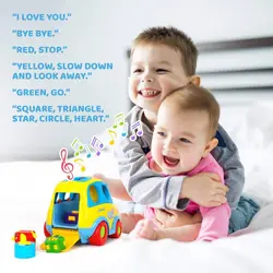 اسباب بازی موزیکال ماشین فیلی هولی تویز hola toys مدل 896