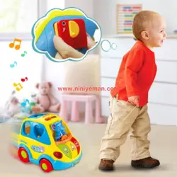 اسباب بازی موزیکال ماشین فیلی هولی تویز hola toys مدل 896