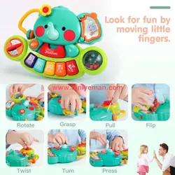 اسباب بازی پیانو فیلی موزیکال هولی تویز hola toys مدل 3135
