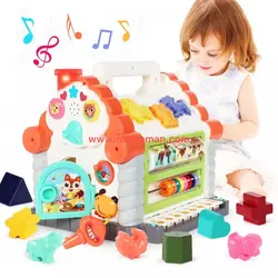 اسباب بازی موزیکال کلبه شادی هولی تویز hola toys مدل 739