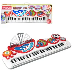 کیبورد موزیکال 49 کلید سفید 002071 وین فان Winfun