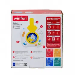 چراغ خواب پرژکتوری موزیکال 00806 وین فان Winfun