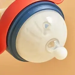 شیشه شیر طلقی نی دار و دسته دار 180میل رووکو Rovco